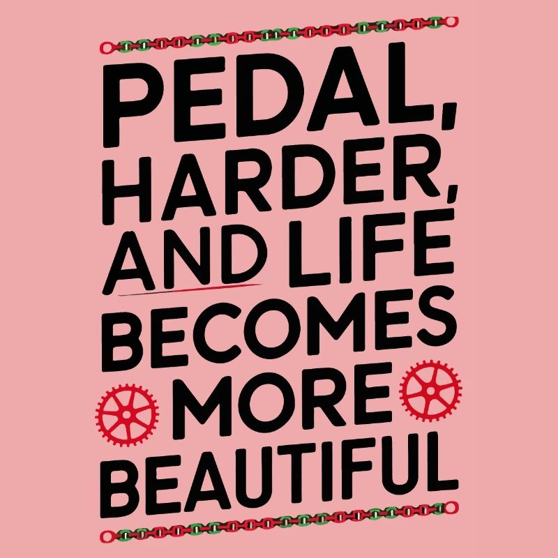 Conception de citation de cyclisme motivant