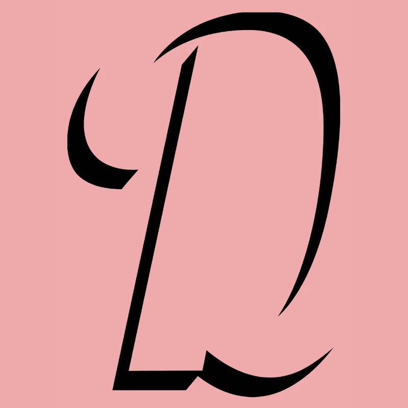 Letter D, Name, der Buchstabe D