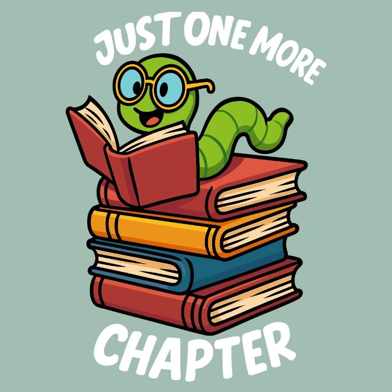 Juste un chapitre de plus, conception de rat de bibliothèque