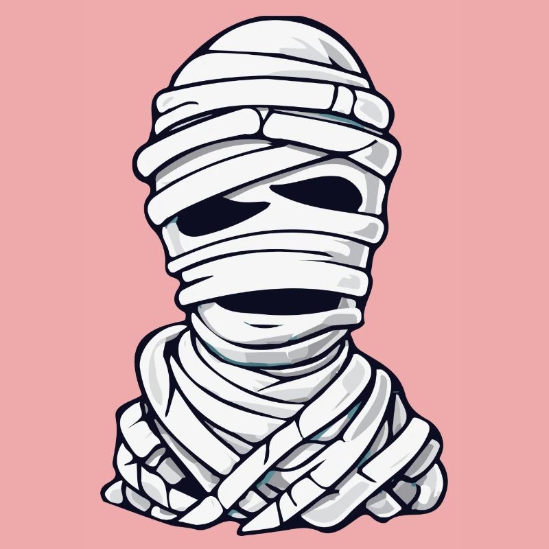 Classic Mummy Cartoon Pattern