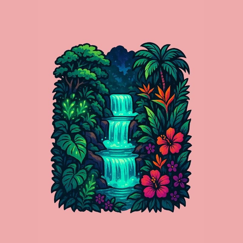 Cascade tropicale
