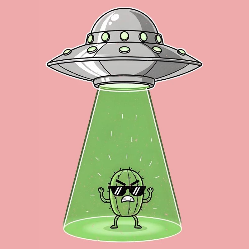 Cactus Alien dans UFO Light