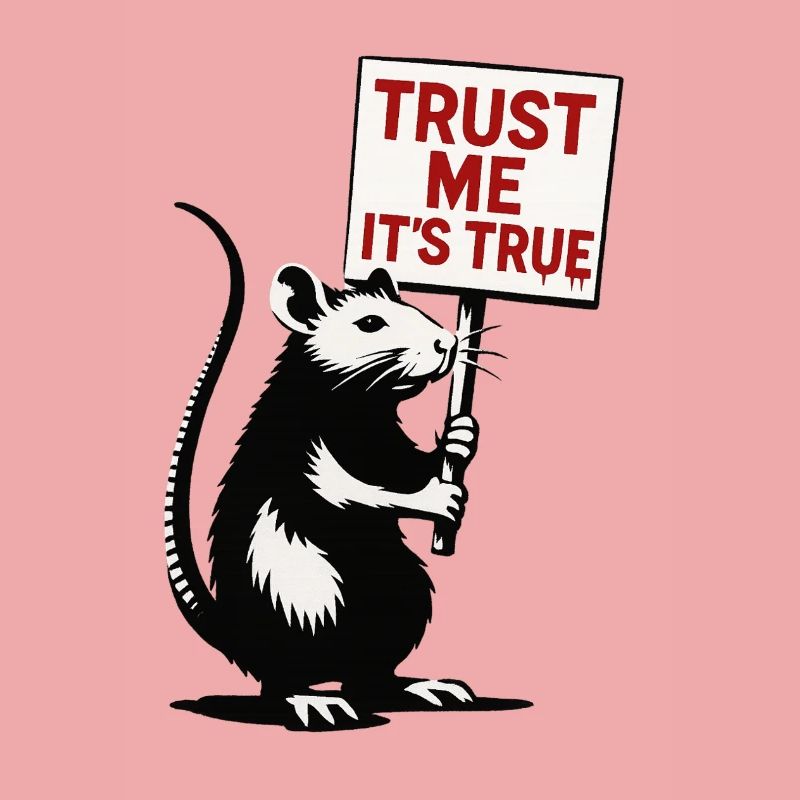 Rat avec bouclier, croyez-moi, c’est vrai