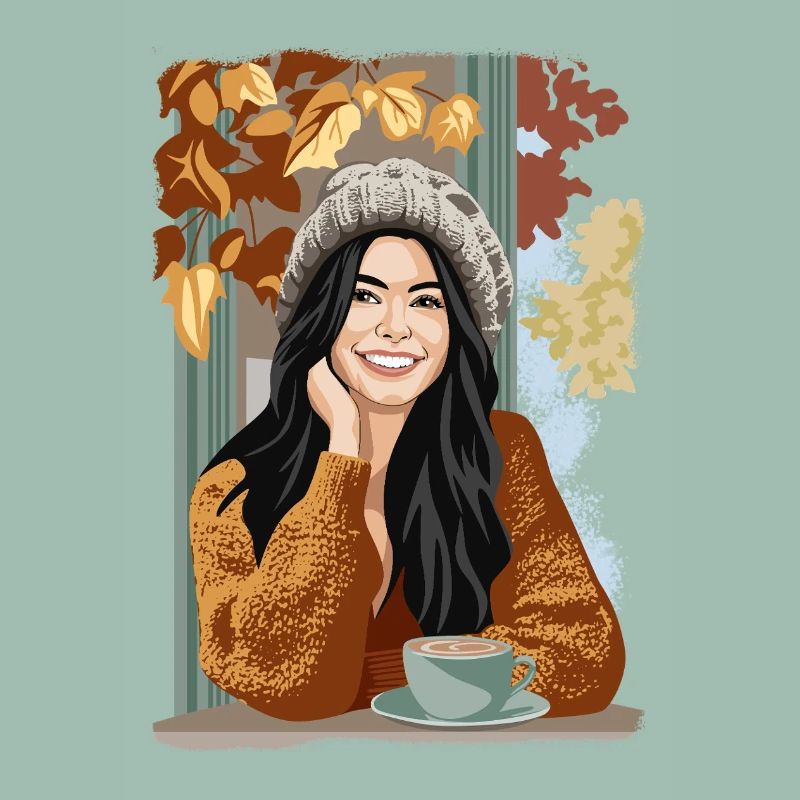 Herbstlicher Kaffee