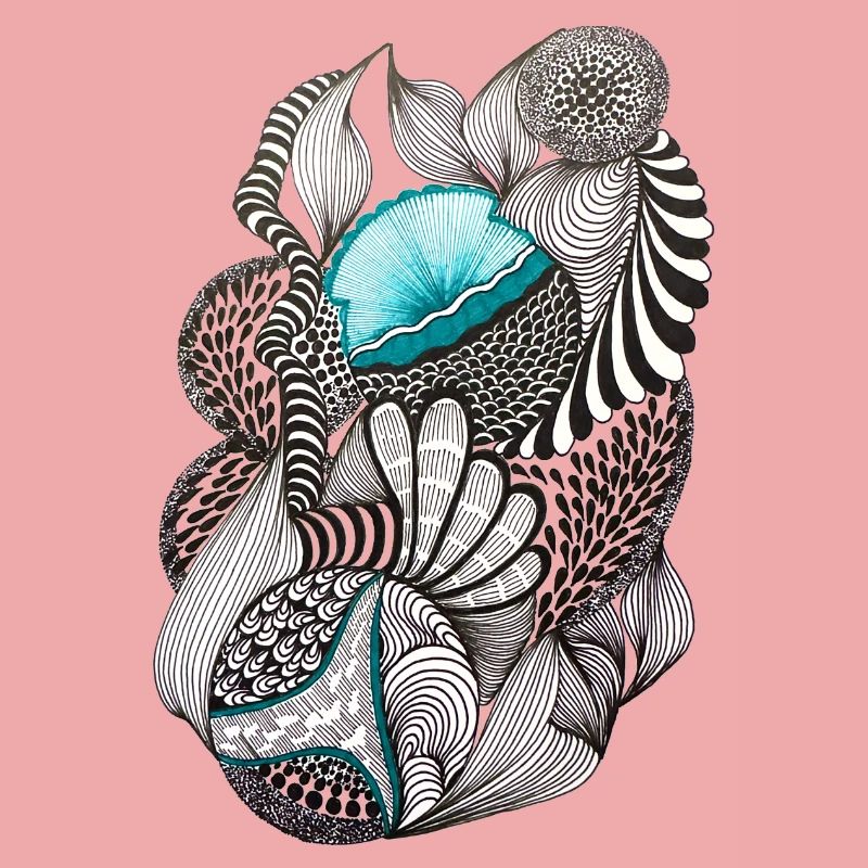 Oceanic Ink Patterns