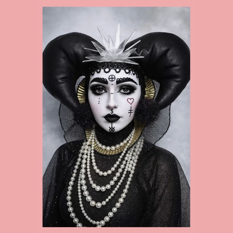 Gothic Pierrot Queen