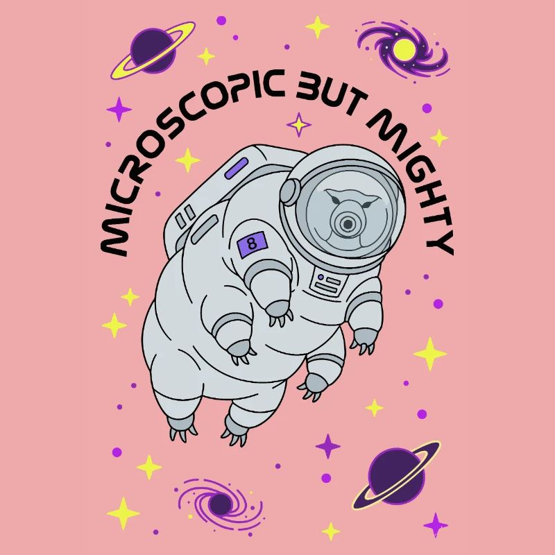 Microscopic But Mighty 8th Birthday Tardigrade