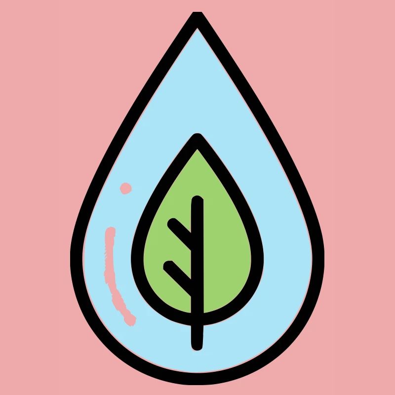 Water Drop Leaf Eco