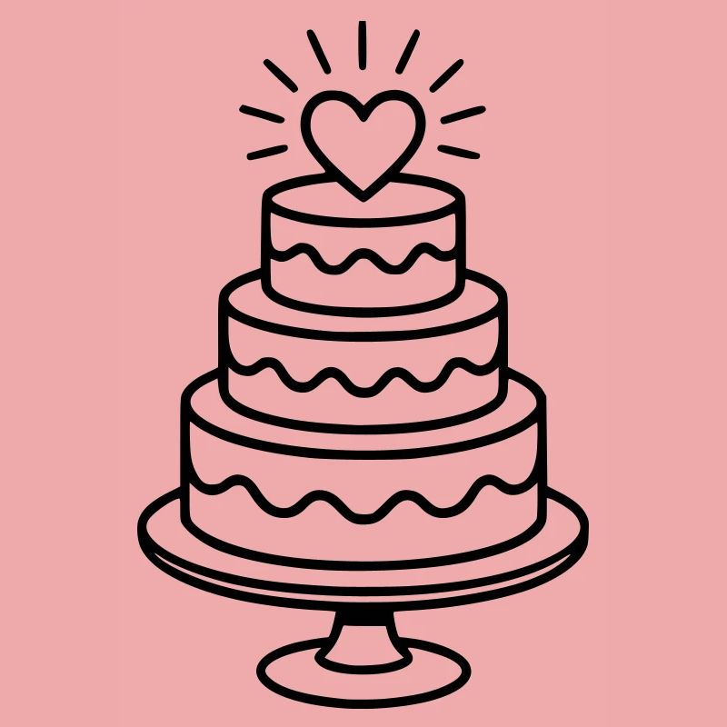Hochzeit - Hochzeitstorte