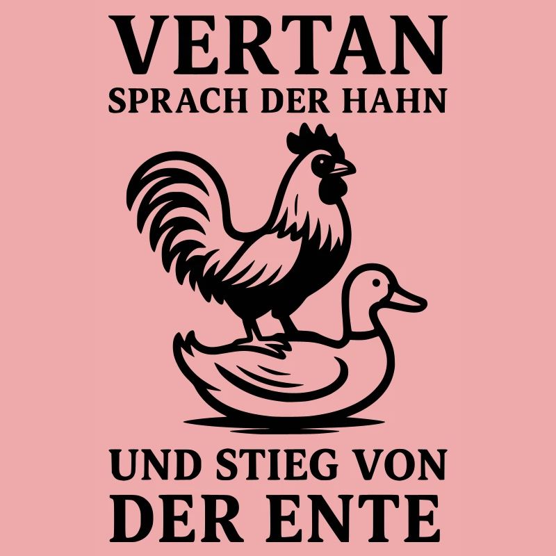 vertan sprach der hahn