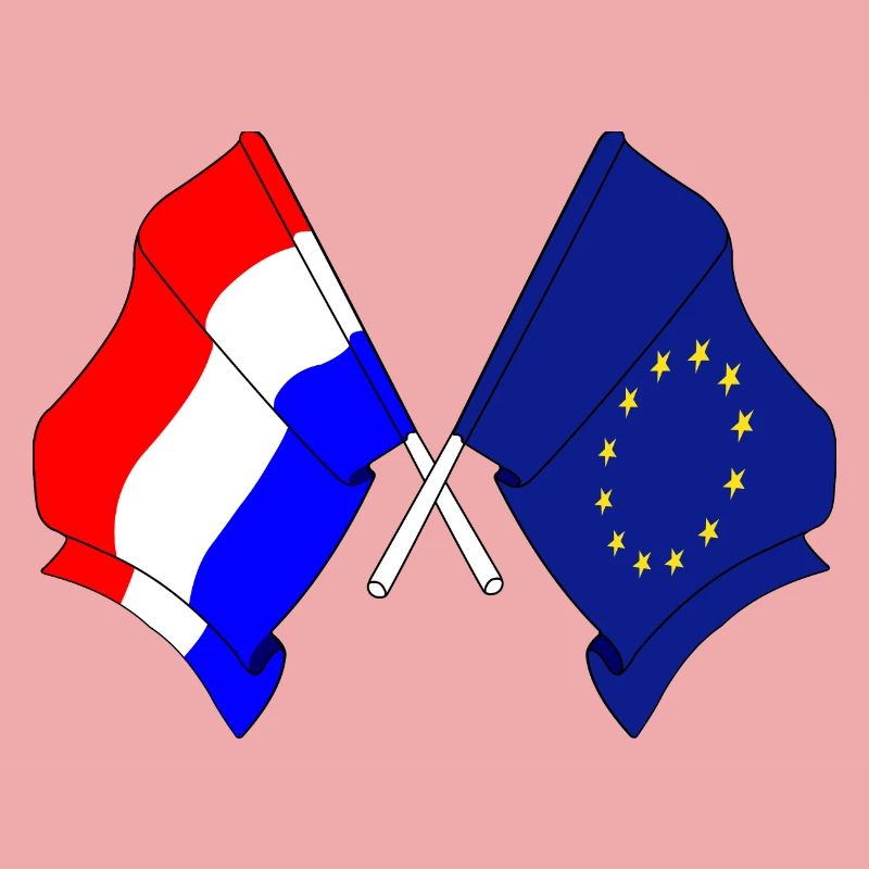 Drapeau des Pays-Bas, drapeau de l’Europe