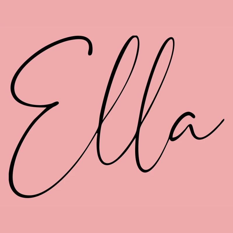 ella / handschrift personalisiertes design