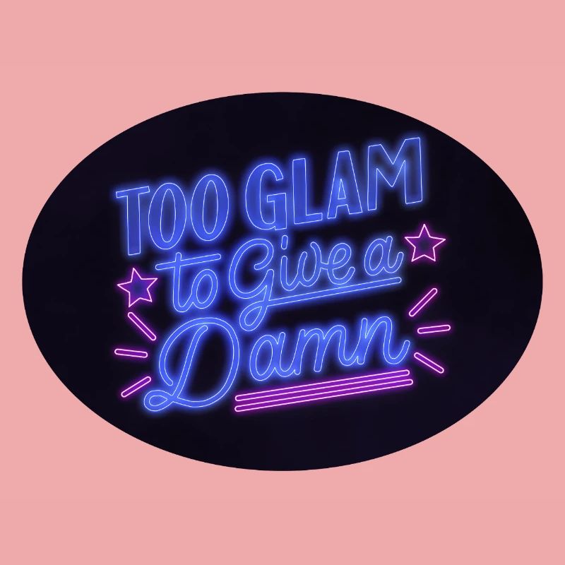 Neon Glamour Statement