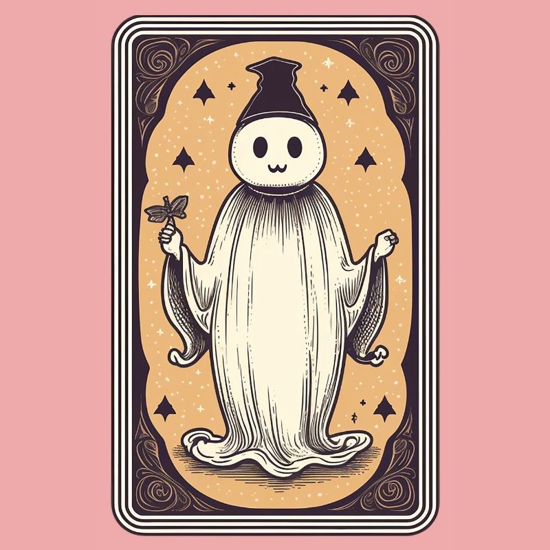 Glücklicher Geist Tarot Karte