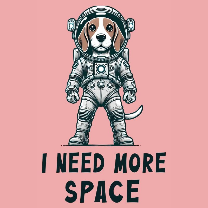 Beagle astronaut