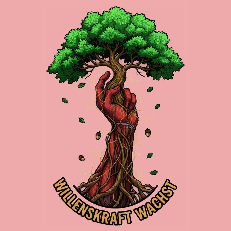 Willenskraft Wachst