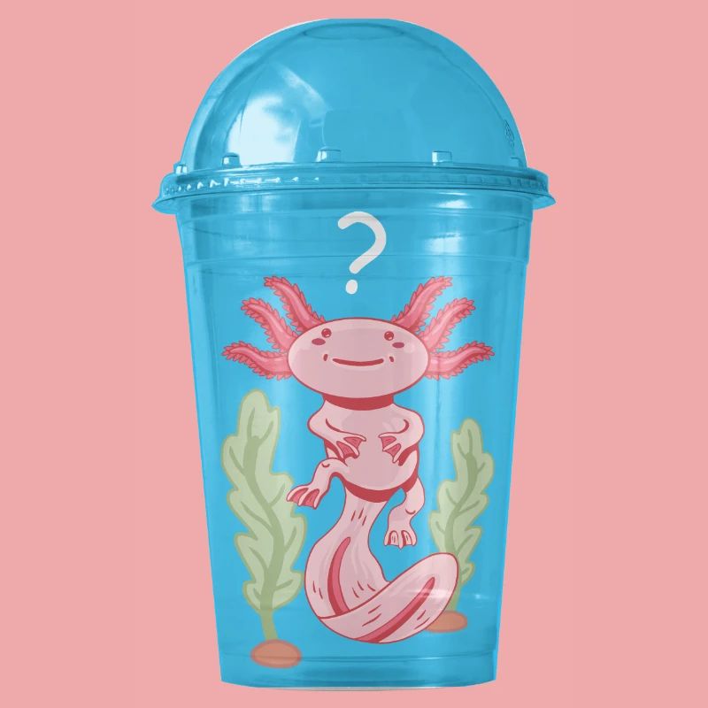 Ocelot fish in plastic cup