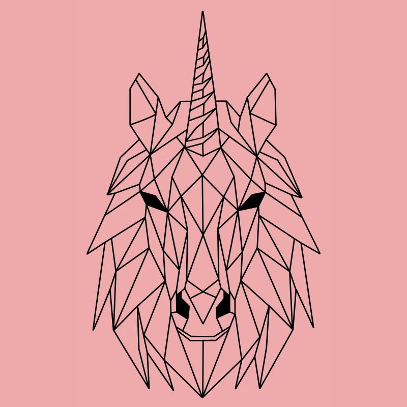 Einhorn Polygon