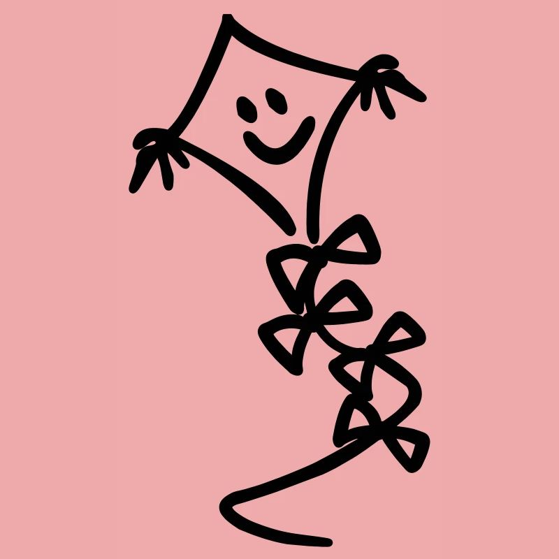 Kite with face