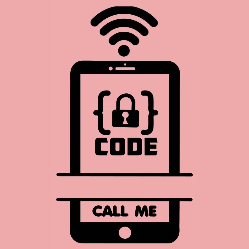 Appelez-moi téléphone pour programmeur