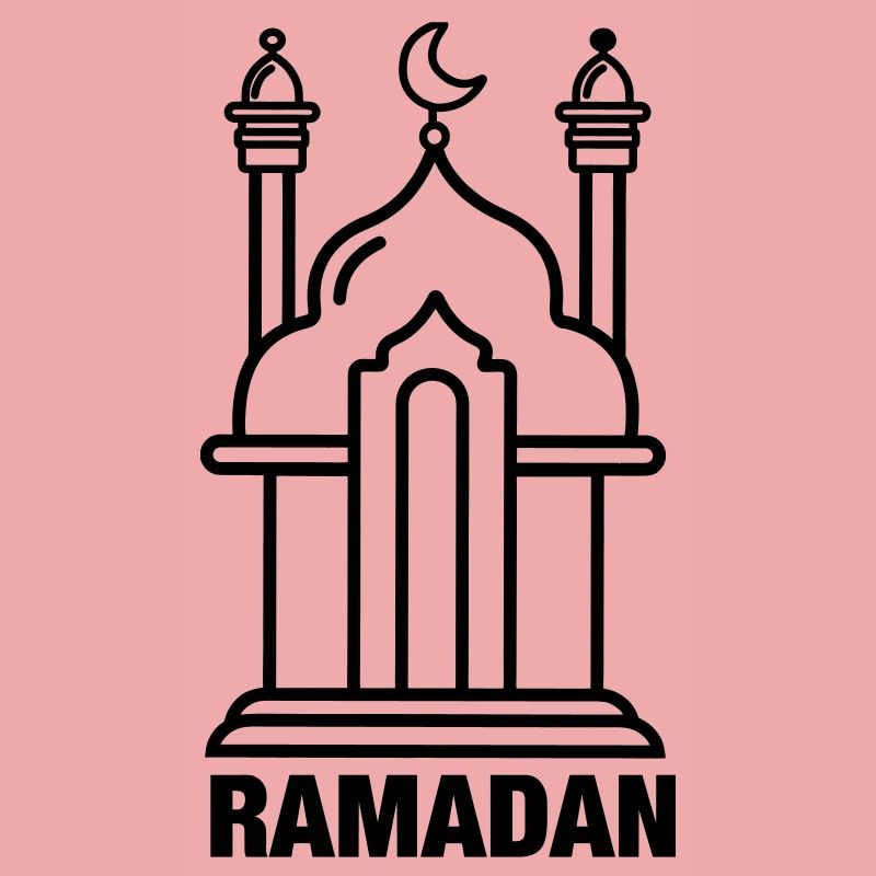 Ramadan-Moschee transparent