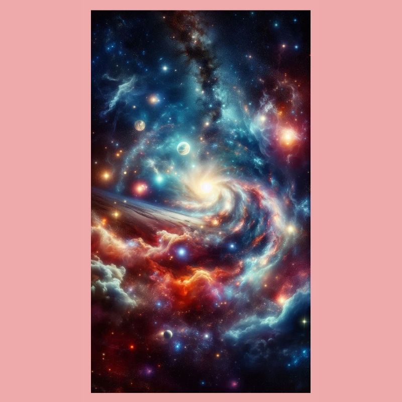 Kosmische Spirale: Sternennebel