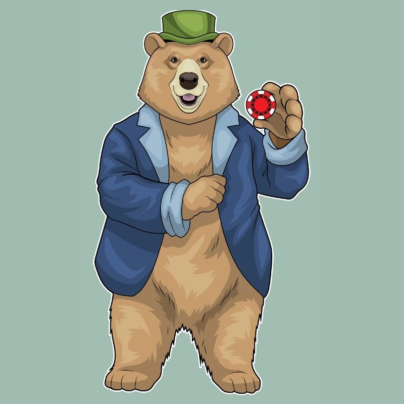 Bear Poker Jetons de poker