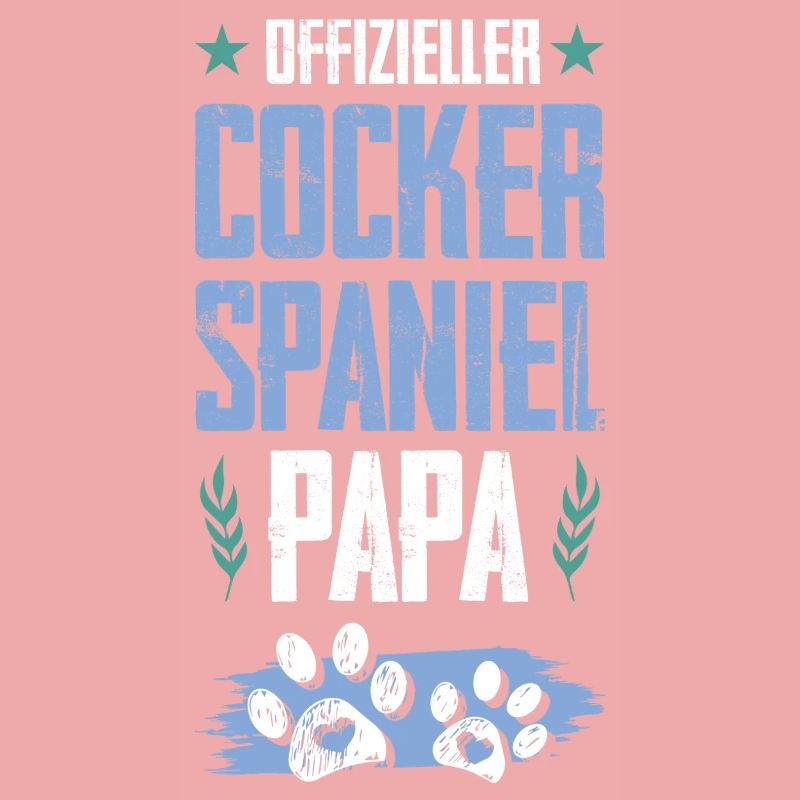 cocker spaniel dogs dad