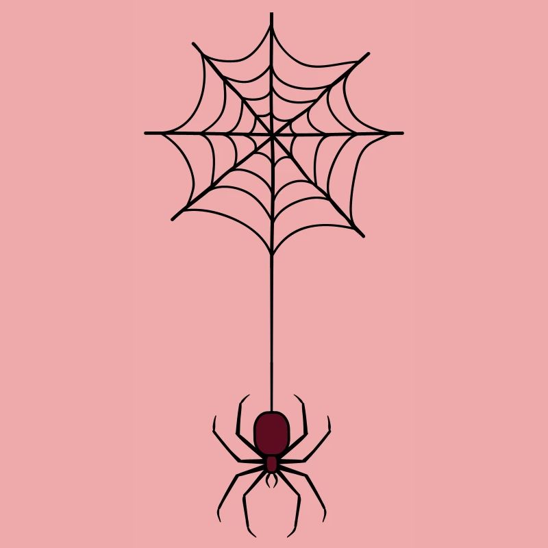 Gruselige Halloween-Spinne im Web 3