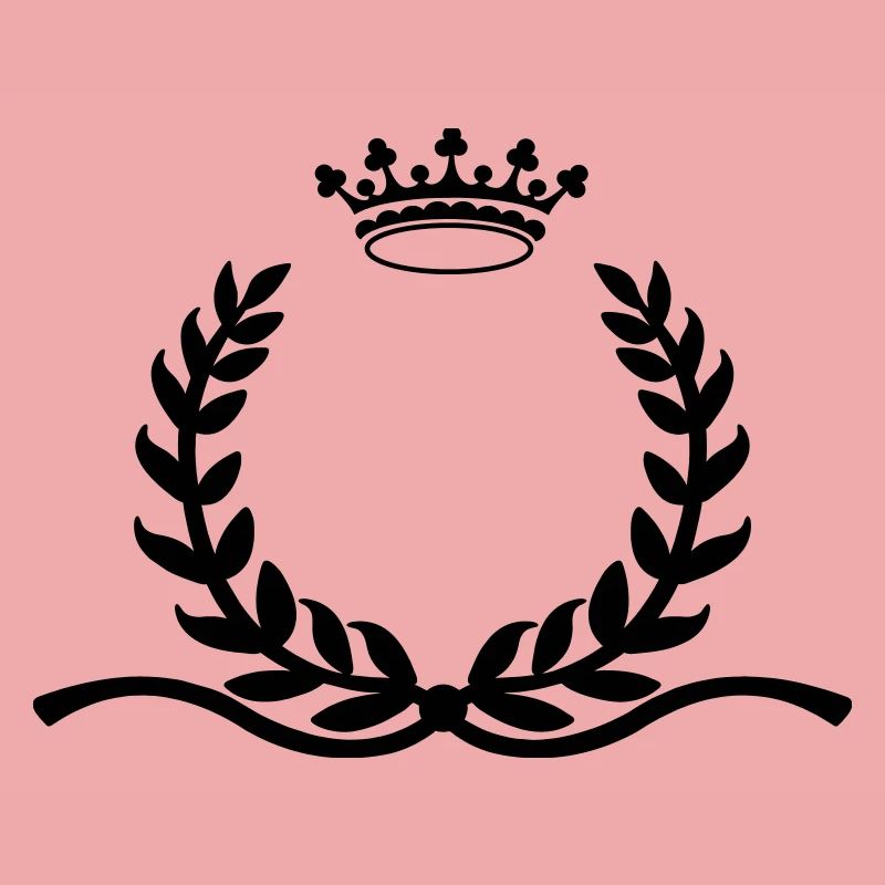 Couronne de laurier avec longue couronne d’éperons