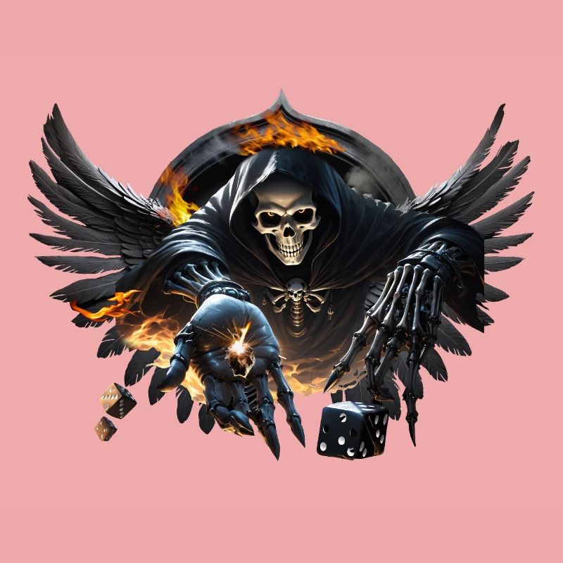 Bones and magic, the skeleton