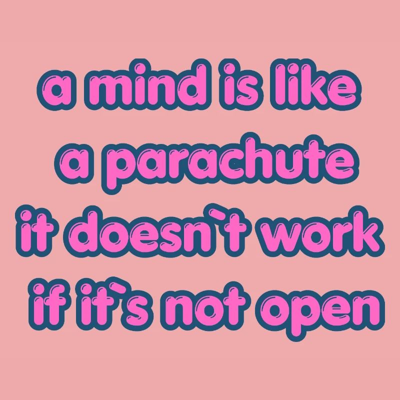 Open Mind Parachute Zitat