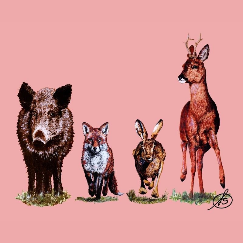 Wild-Quartett