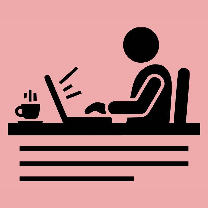 Büro & Home-Office | Programmierer Piktogramm