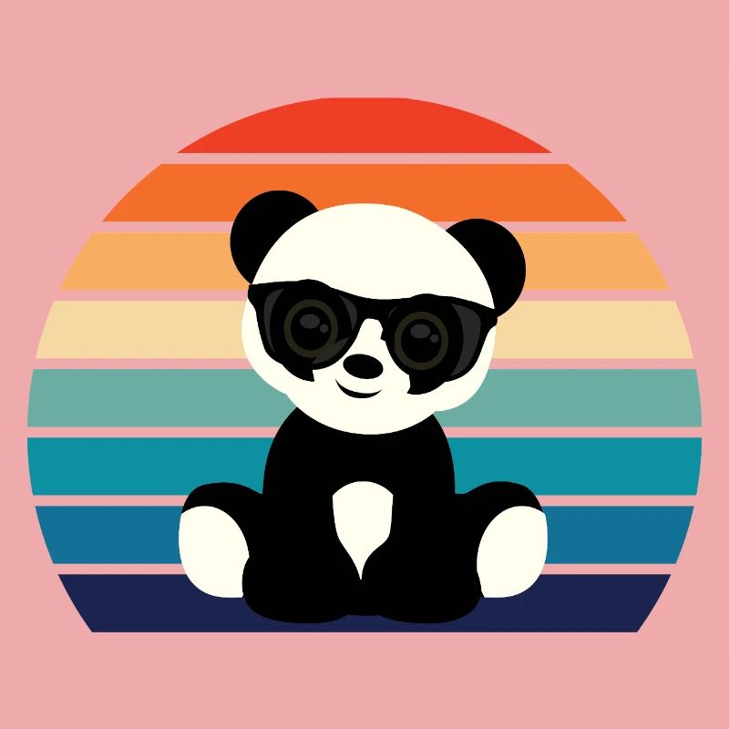 Cool Panda Graphic