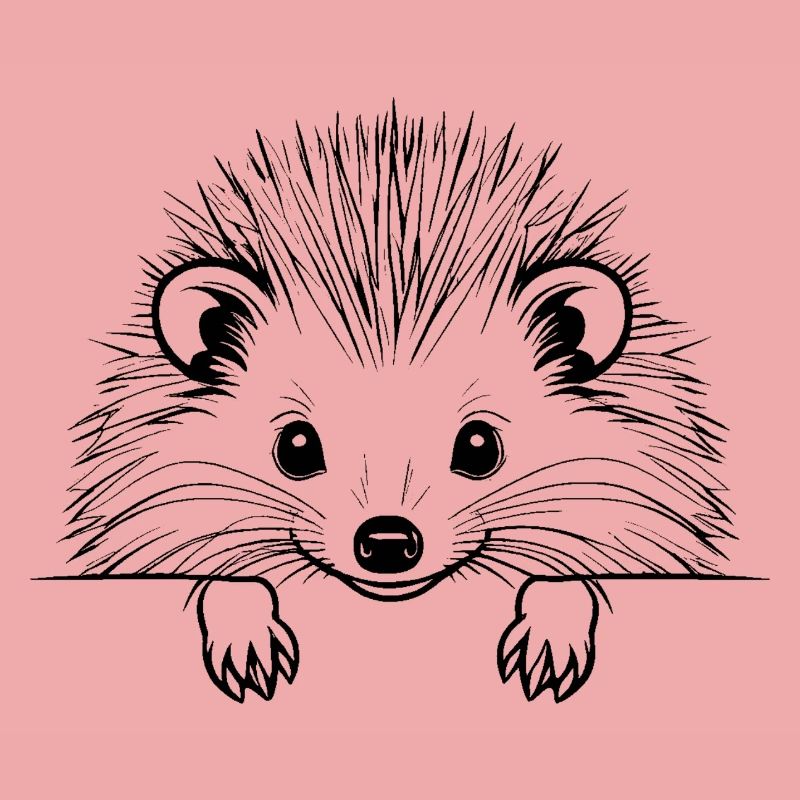 Tier-Igel-Haustiersymbol