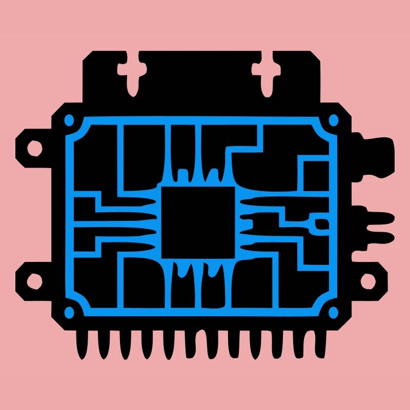 Logo informatique du PCB Microchip