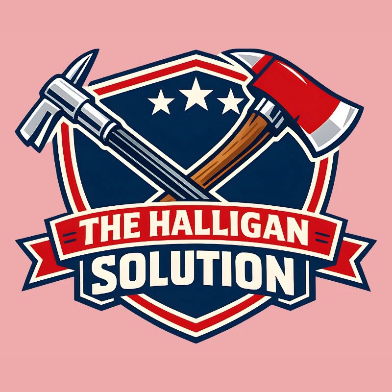 Halligan Solution Shield Graphic