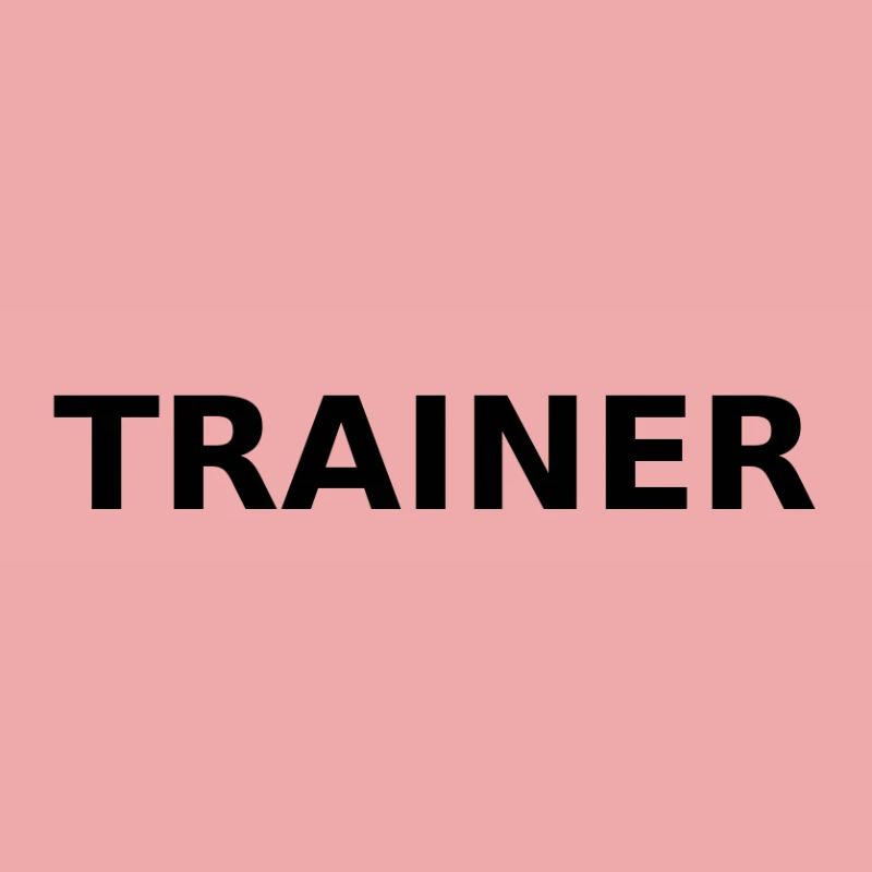 Trainer comme lettrage