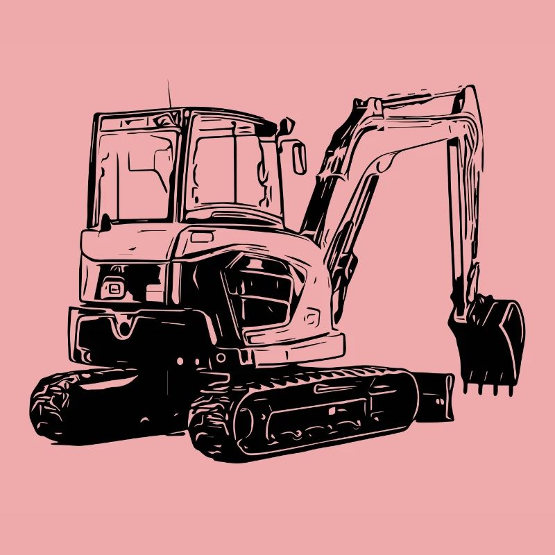 Kleiner Bagger