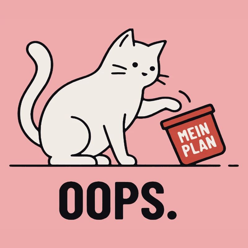 My plan... Oops – Funny Cat