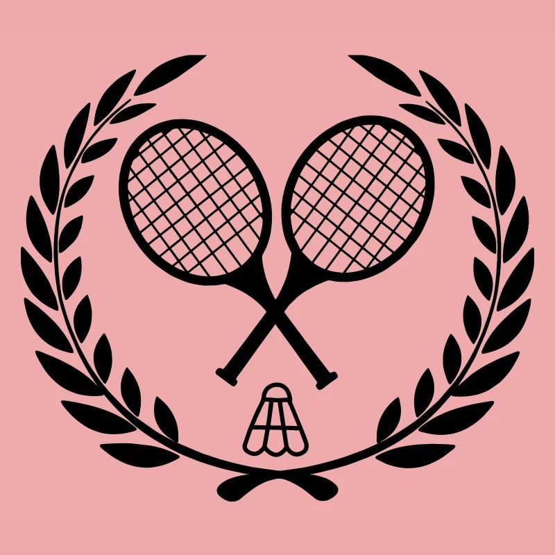 Badmintonschläger und Shooter