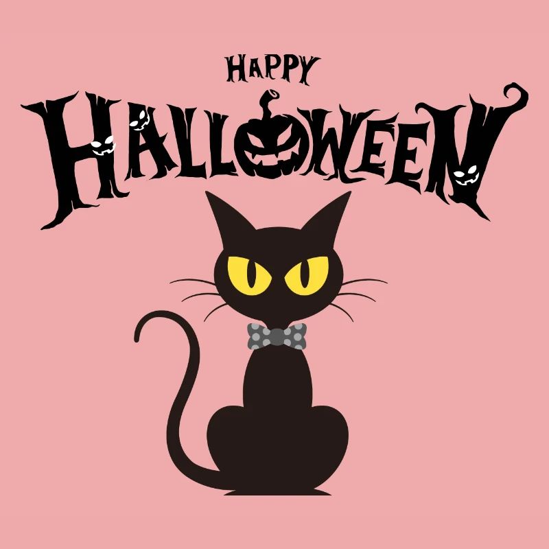 Black Cat Chic Fliege