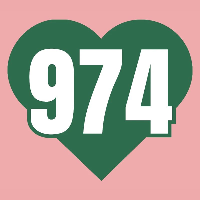 Herz 974 Code Grün