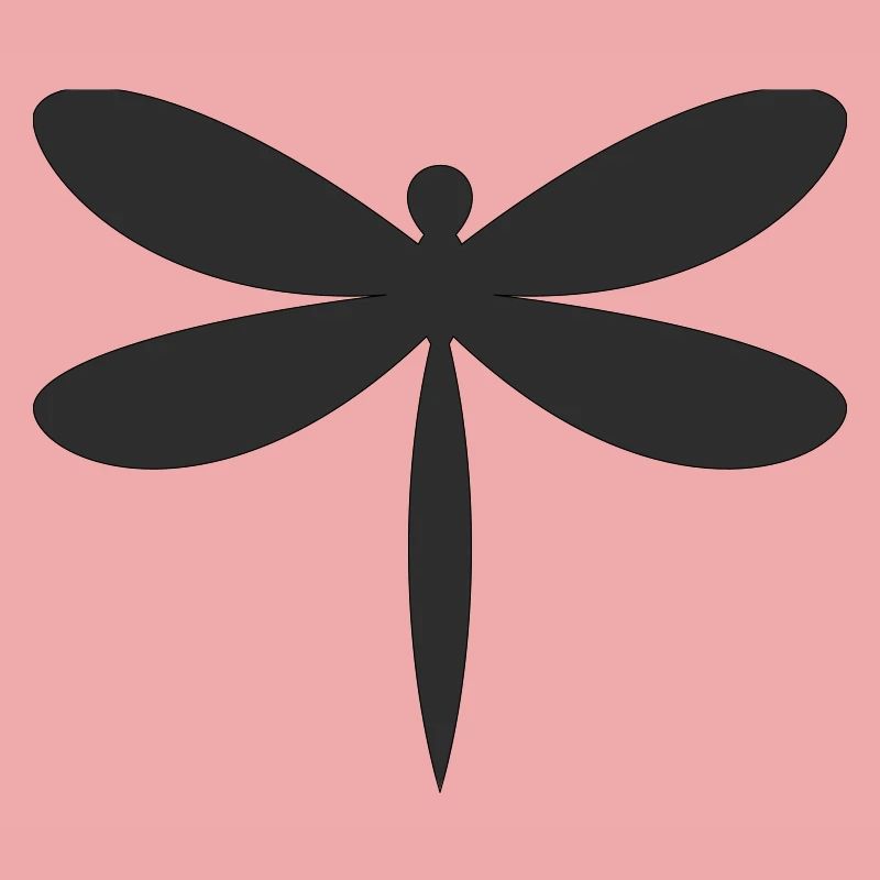 Silhouette de la Libellule