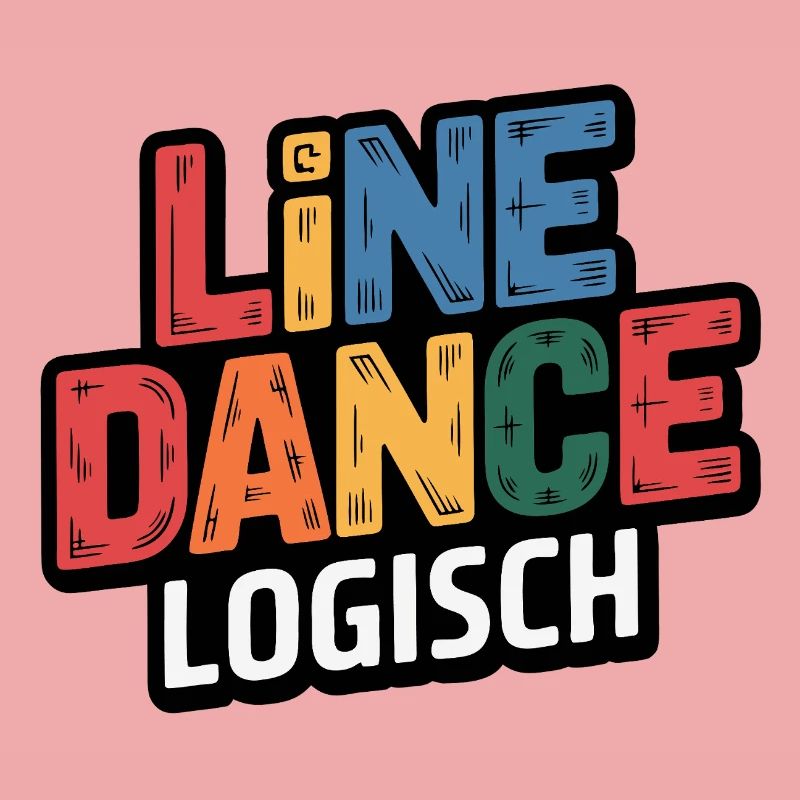 LineDance Logisch Farbig