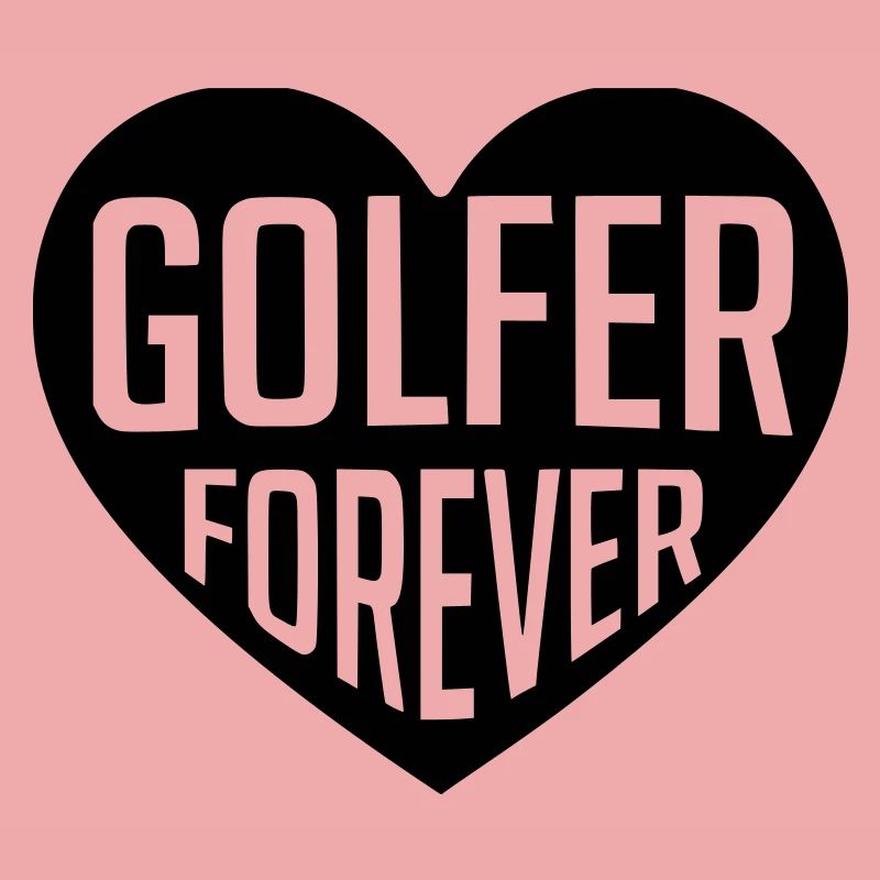 Golf - Golfer Forever Heart