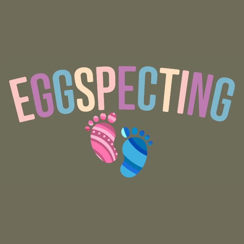 Eggspecting Easter Pregnancy Reveal Cute Mom