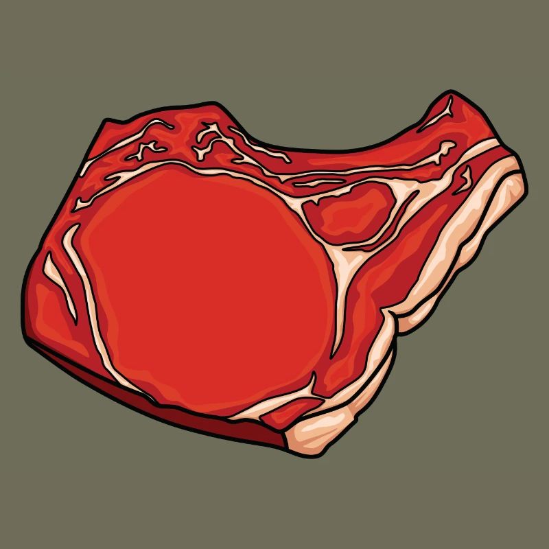 Dessin de steak