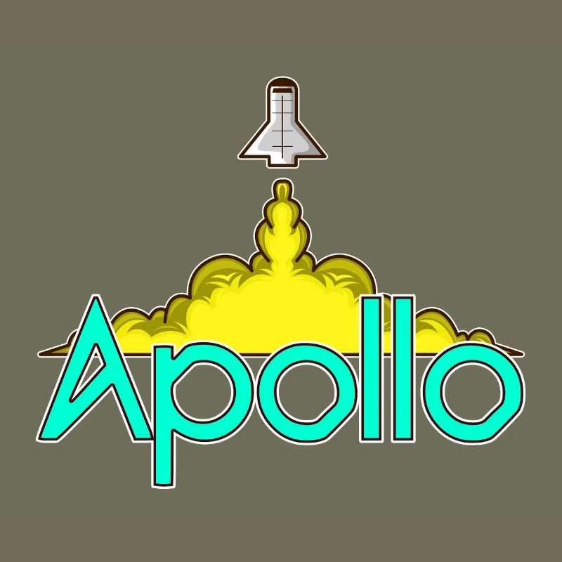 Apollo – rocket launch into space
